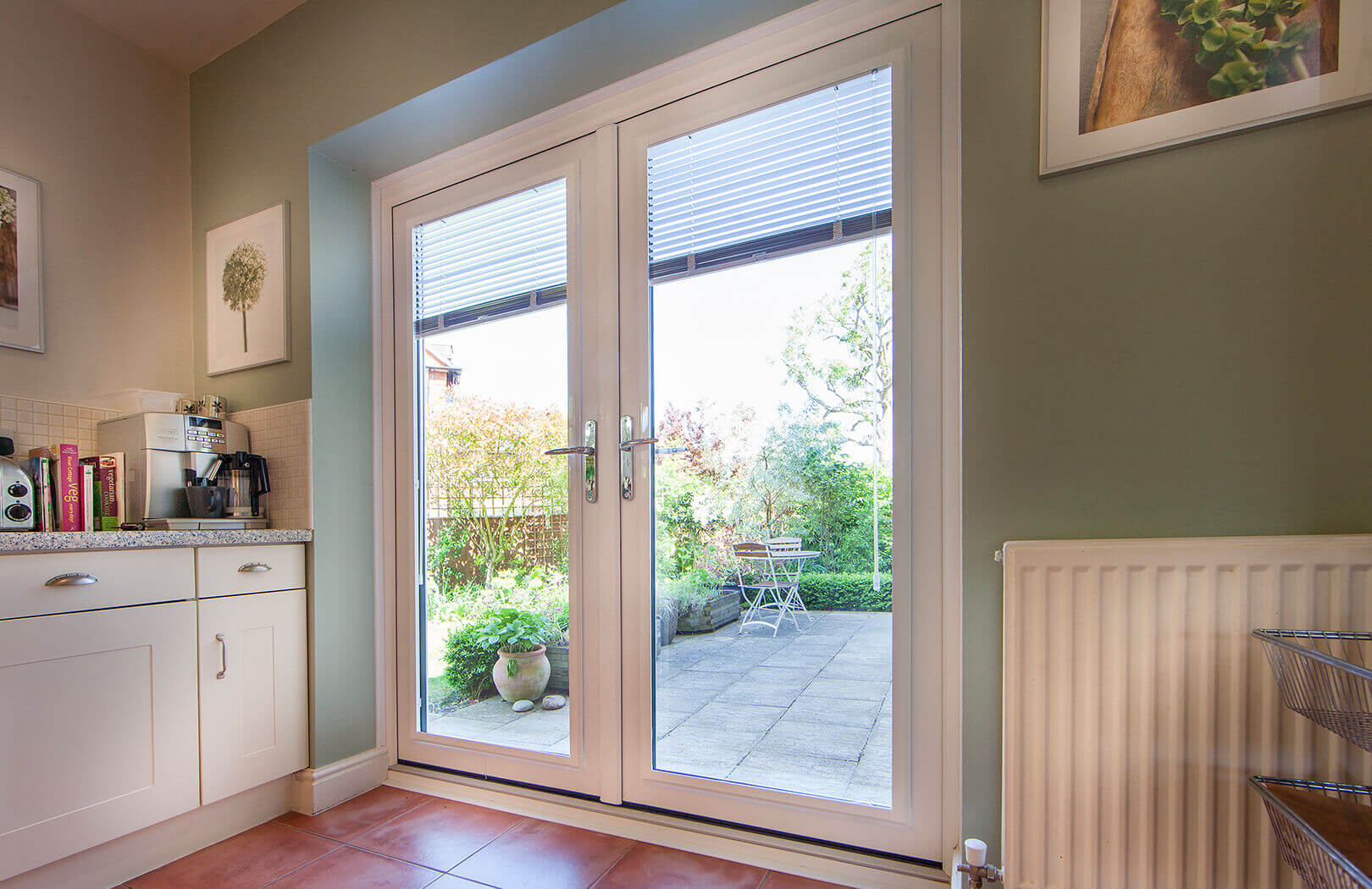 White French Doors
