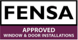 FENSA approved window and door installer logo.