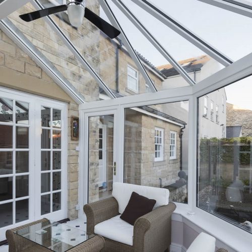 glass roof