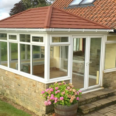 tiled roof