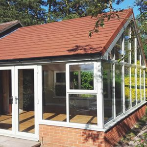 tiled roof
