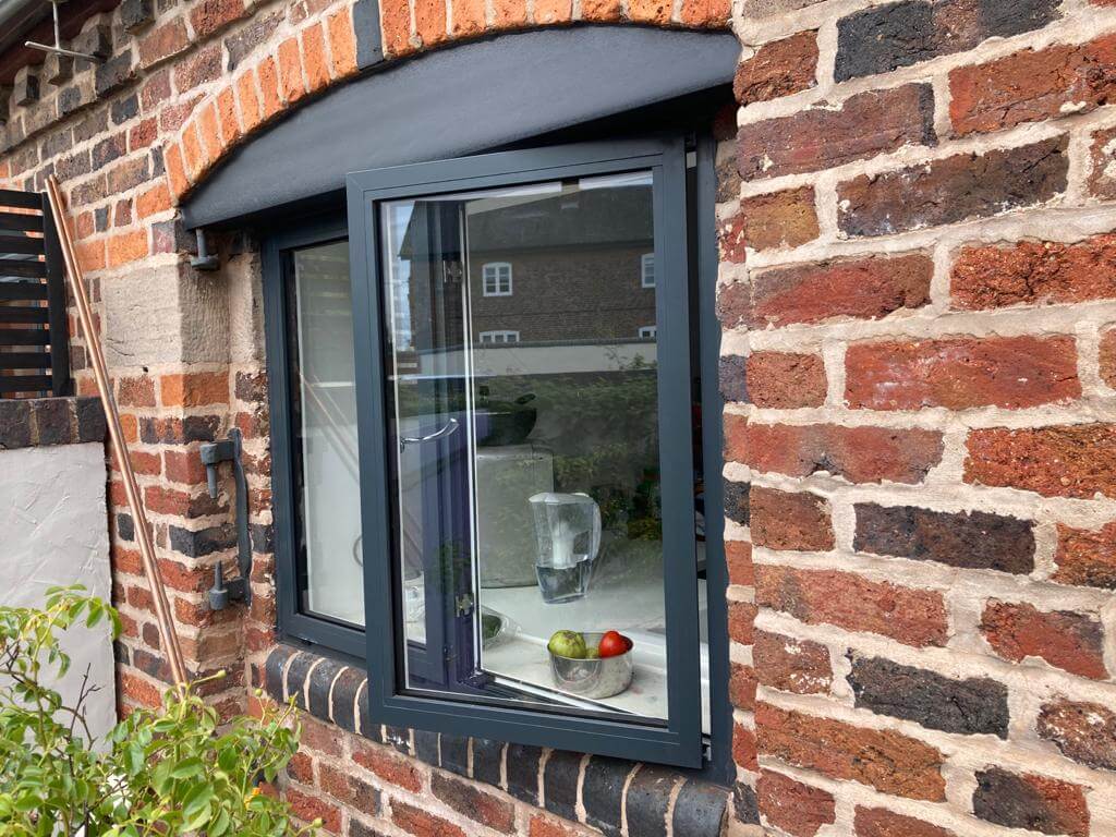 Black window