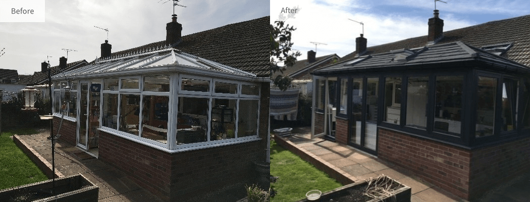 Mr and Mrs Hooper – New windows, doors, and conservatory refurbishment