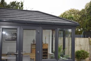 anthracite grey french doors